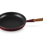Cast Iron Signature Frying Pan with Wooden HandleGarnet image number 3